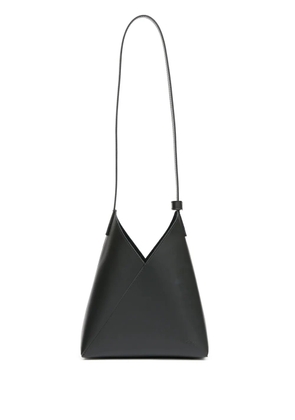 MM6 Maison Margiela small Fortune Cookie leather shoulder bag - Black