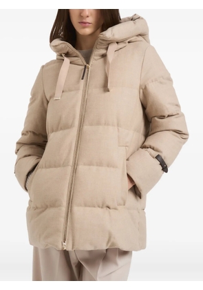 Herno quilted coat - Neutrals