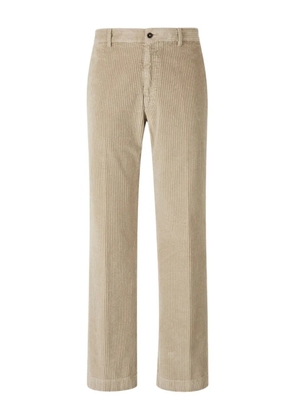 Berwich corduroy straight-leg trousers - Neutrals
