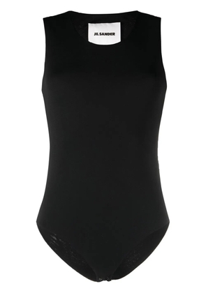 Jil Sander crew-neck vest - Black