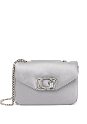 GUESS USA Prue embellished chain mini bag - Grey