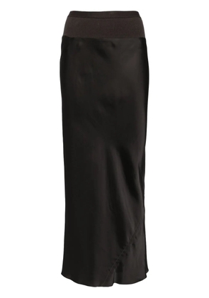 Rick Owens Calf Bias skirt - Grey