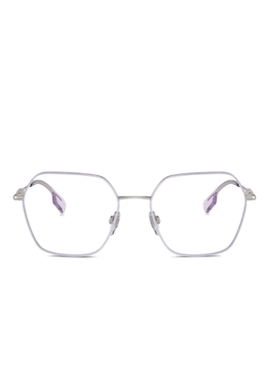 Burberry Eyewear BE1381 geometric-frame glasses - Purple