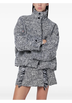 Durazzi Milano high-neck bomber jacket - Grey