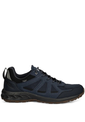 JACK WOLFSKIN Woodland lace-up fastening panelled performance sneakers - Blue