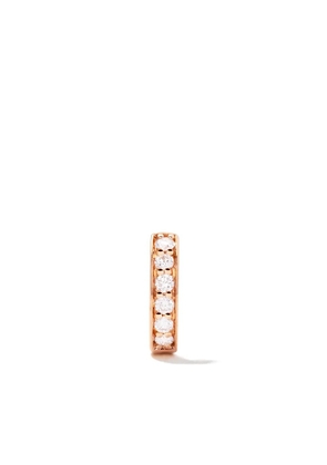 ALINKA 18kt rose gold IRINA diamond huggie earring
