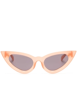 Kuboraum cat-eye frame tinted-lenses sunglasses - Orange