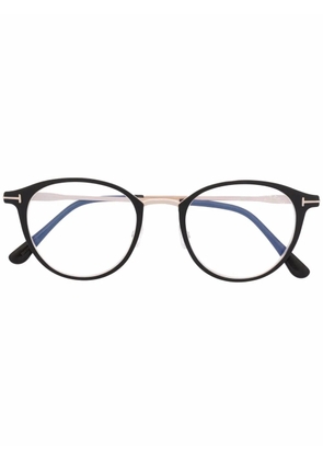 TOM FORD Eyewear round-frame glasses - Black