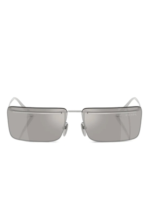 Prada Eyewear rectangle-frame sunglasses - Silver