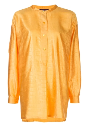 Sies Marjan textured satin shirt - Orange