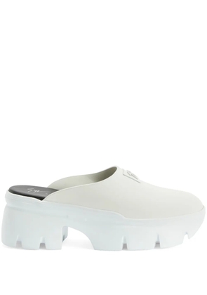 Giuseppe Zanotti Apocalypse slip-on mules - White