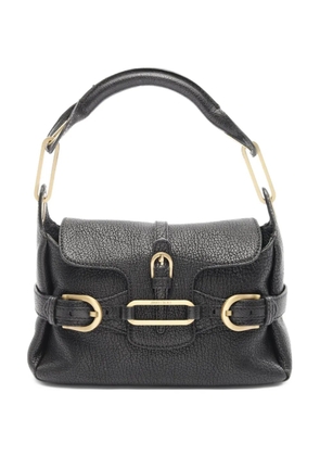 Jimmy Choo Pre-Owned 2000s leather shoulder bag - Black