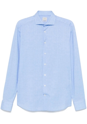 Traiano Milano cutaway-collar shirt - Blue