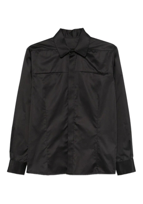 NotRainProof cotton shirt - Black