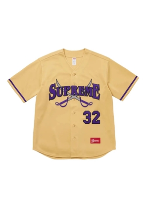 Supreme Stadium Swords Baseball 'Yellow' T-shirt