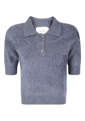 Lisa Yang Carolyn cashmere polo shirt - Grey