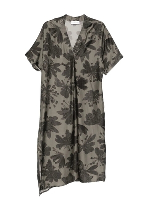 Christian Wijnants Dives floral v-neck dress - Green