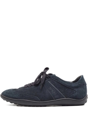 Tod's Vintage 2024 suede lace-up sneakers - Blue
