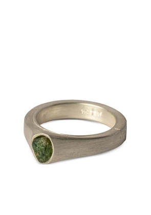 Parts of Four Sistema peridot matte sterling-silver ring