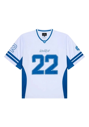 BROKEN PLANET short-sleeve V-neck T-shirt - White