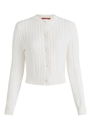 Altuzarra Patmae cable-knit cardigan - White