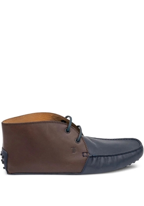 Tod's leather loafers - Black