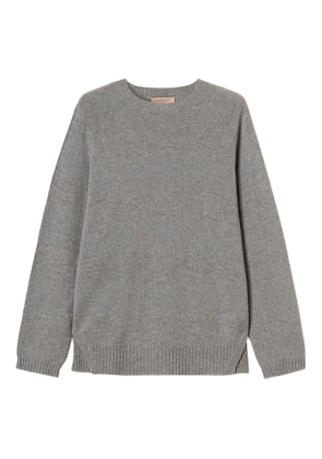 TWINSET lurex-detail jumper - Grey