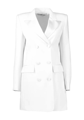 Michael Kors Collection double-breasted mini tuxedo dress - Neutrals