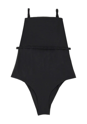 Manebi strap-detail swimsuit - Black