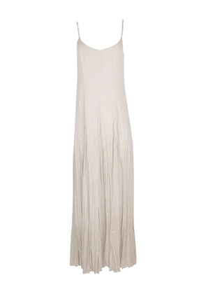 Michael Kors Collection pleated maxi dress - Neutrals