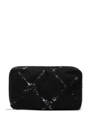 CHANEL Pre-Owned 2000-2002 Old Travel Line Nylon pouch - Black