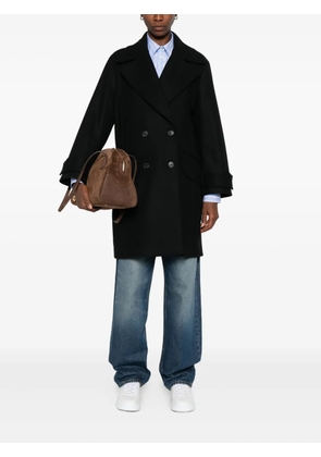 Paul Smith double-breasted pocket coat - Black