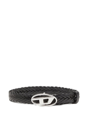 Diesel B-1dr 20 braided belt - Black