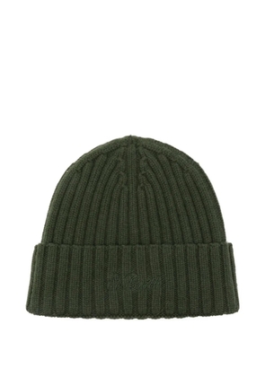MC2 Saint Barth Wengen ribbed beanie hat - Green