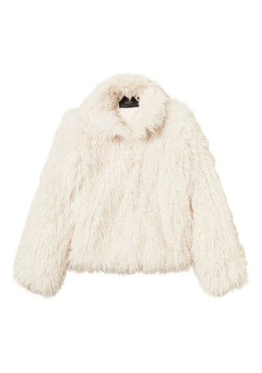 TWINSET faux-fur jacket - Neutrals