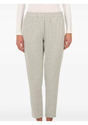 Le Tricot Perugia elasticated-waist track pants - Grey