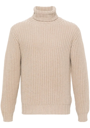 Dell'oglio roll-neck cashmere jumper - Neutrals