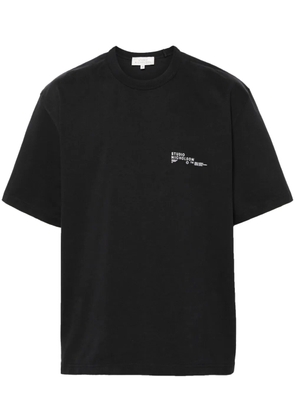 Studio Nicholson logo-print cotton T-shirt - Blue