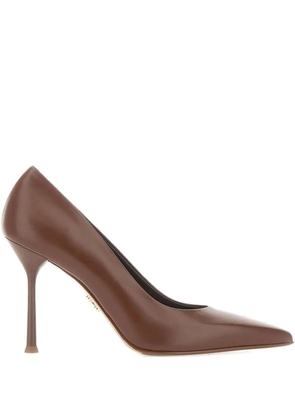Sergio Levantesi 10mm Musa56 pointed pumps - Brown