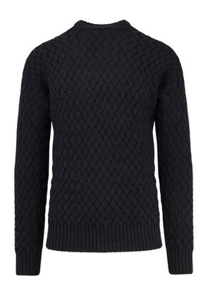 ALPHA STUDIO cable-knit sweater - Black