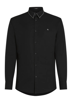 Karl Lagerfeld stud-embellished shirt - Black