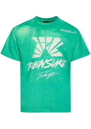 RENSUKE TOKYO Graphic Loose T-shirt - Green