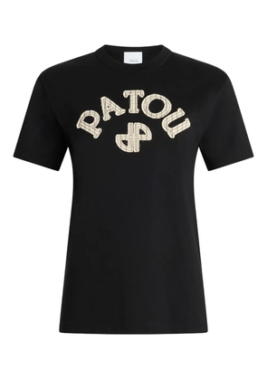 Patou logo t-shirt - Black