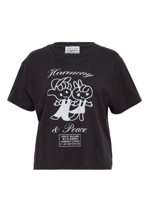 Ashley Williams graphic-print T-shirt - Black