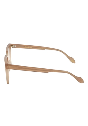 Kador charlize geometric-frame glasses - Neutrals
