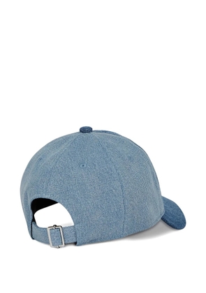 Karl Lagerfeld Jeans two-tone denim cap - Blue