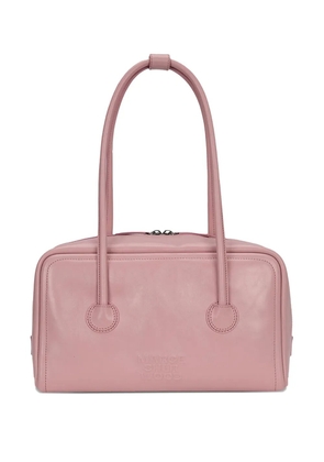 Marge Sherwood Soft Boston crinkle-leather shoulder bag - Pink