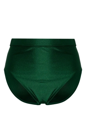 ZIMMERMANN Waverly high-waist bikini bottoms - Green