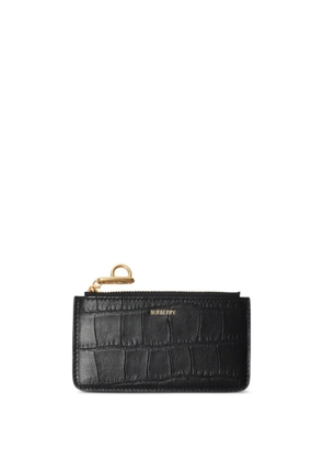 Burberry Rocking Horse zip-up wallet - Black