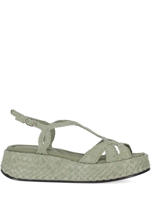 La-Rose Maui platform sandals - Green